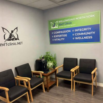 5460 Yonge Street RMT Clinic Willowdale Waiting Launge